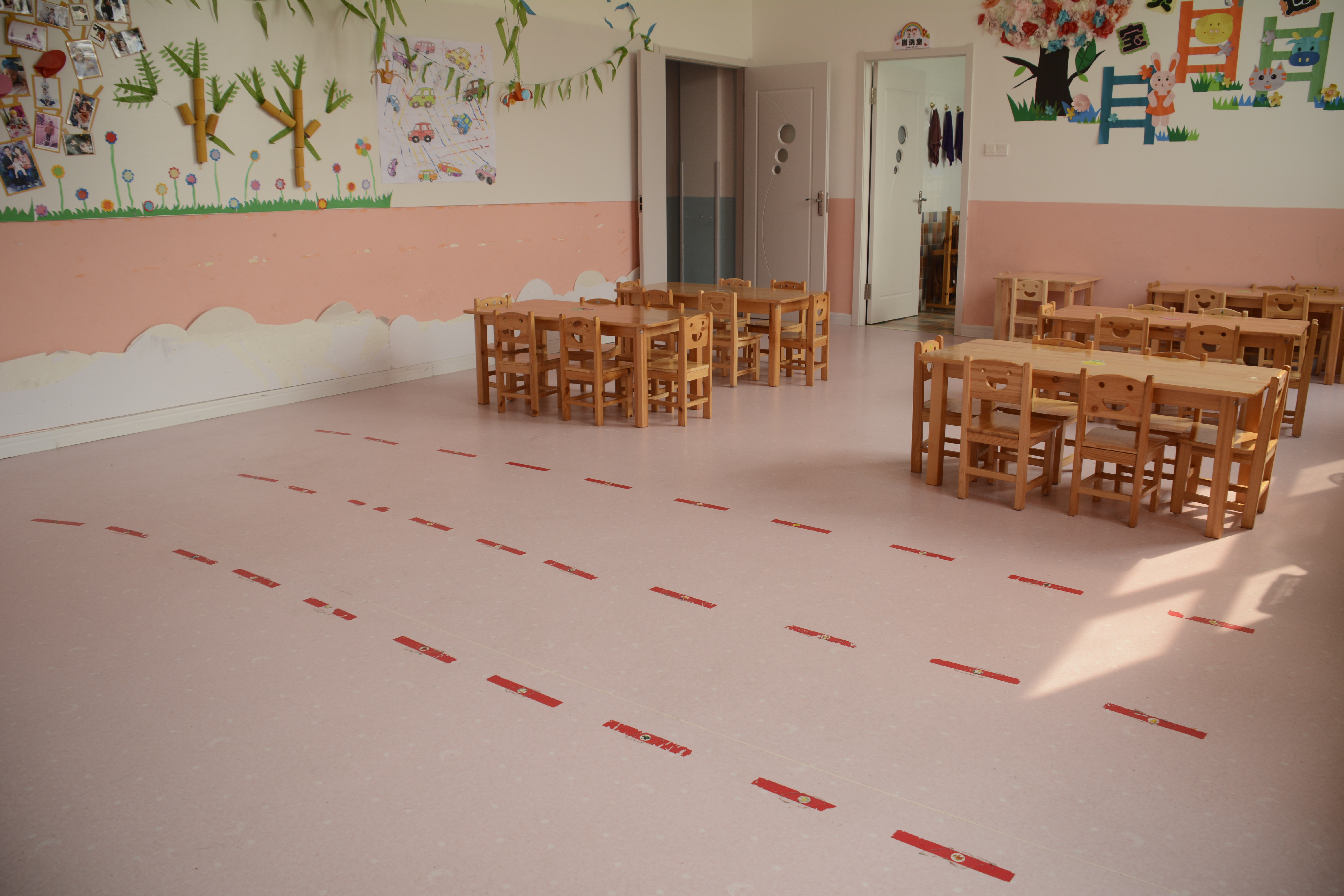 幼兒園PVC塑膠地板呵護孩子健康成長【騰方PVC地板】